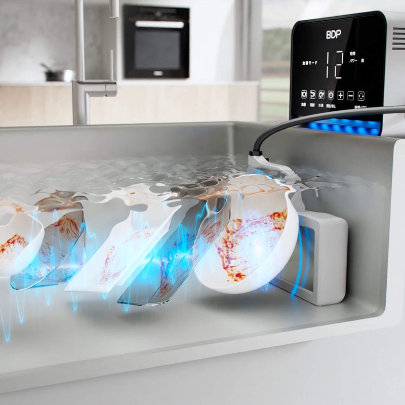 超音波で汚れを落とす?次世代食洗機「The Washer Pro」